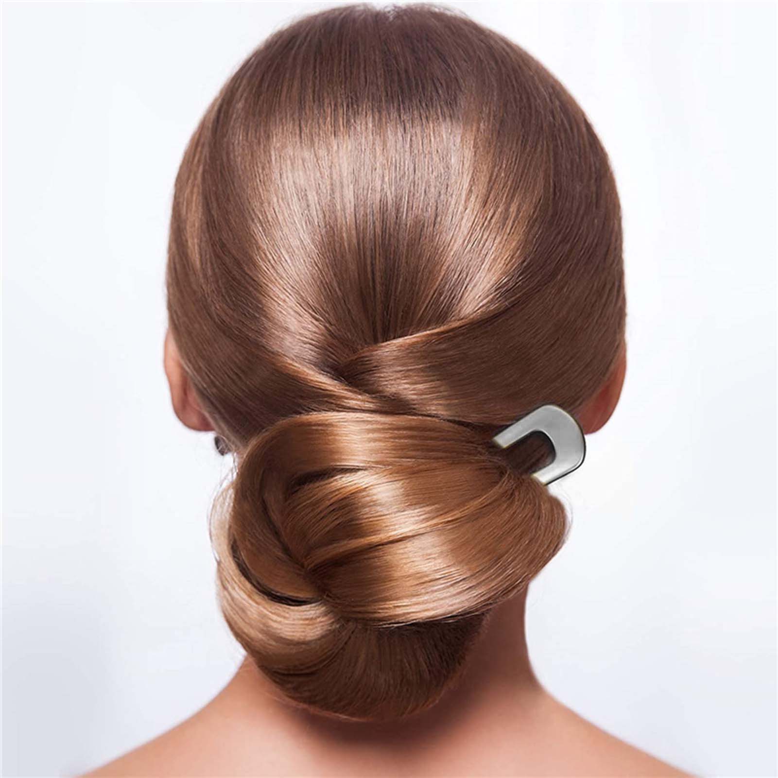 French U Shaped Hair Pins Vint - Home Office Or 评论和价格