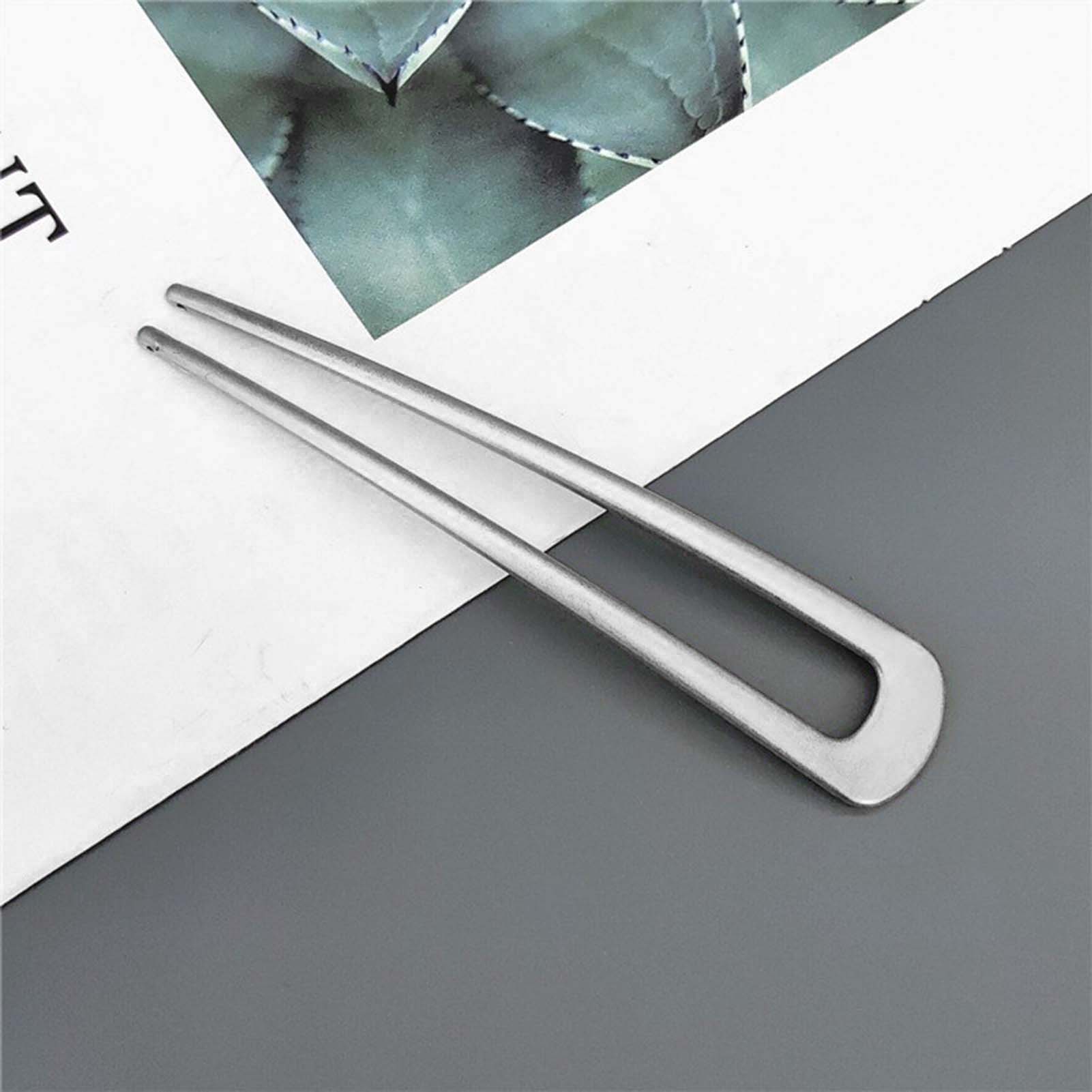 French U Shaped Hair Pins Vint - Home Office Or 评论和价格