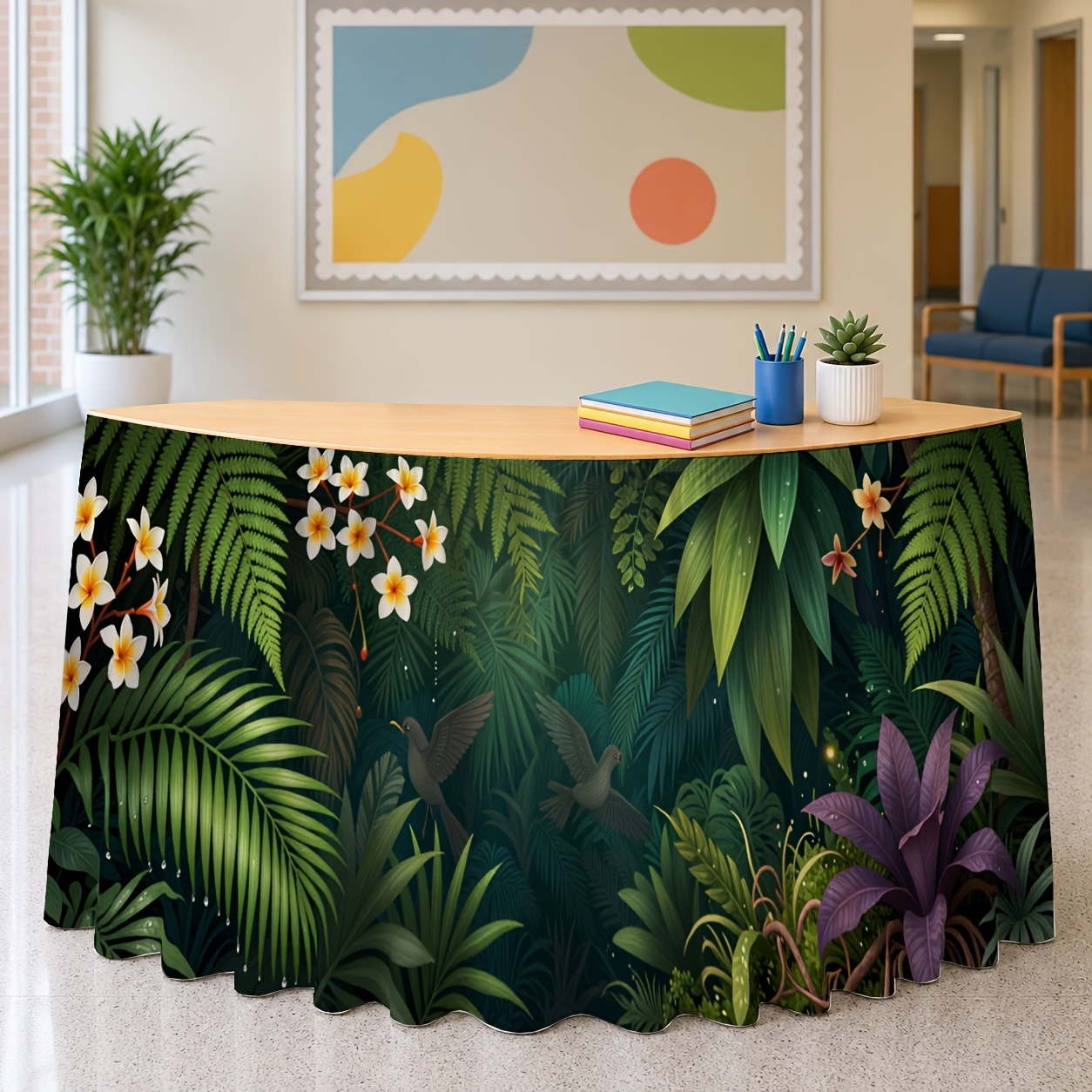 Green exotic plant decorations - Home Office Work Table 评论和价格