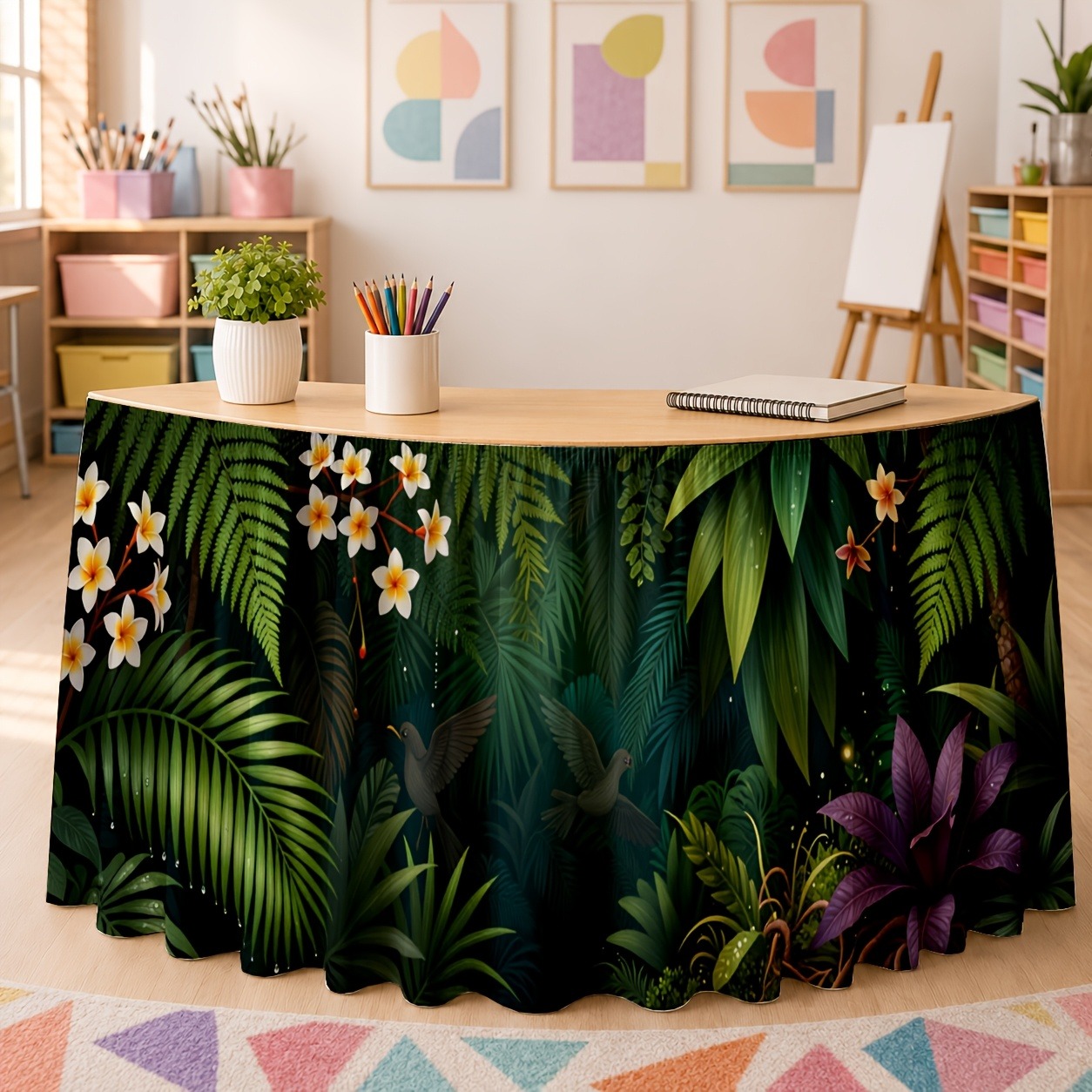 Green exotic plant decorations - Home Office Work Table 评论和价格