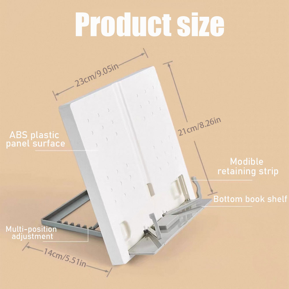 Adjustable Desktop Reading Sta - Document Holder Stand 评论和价格