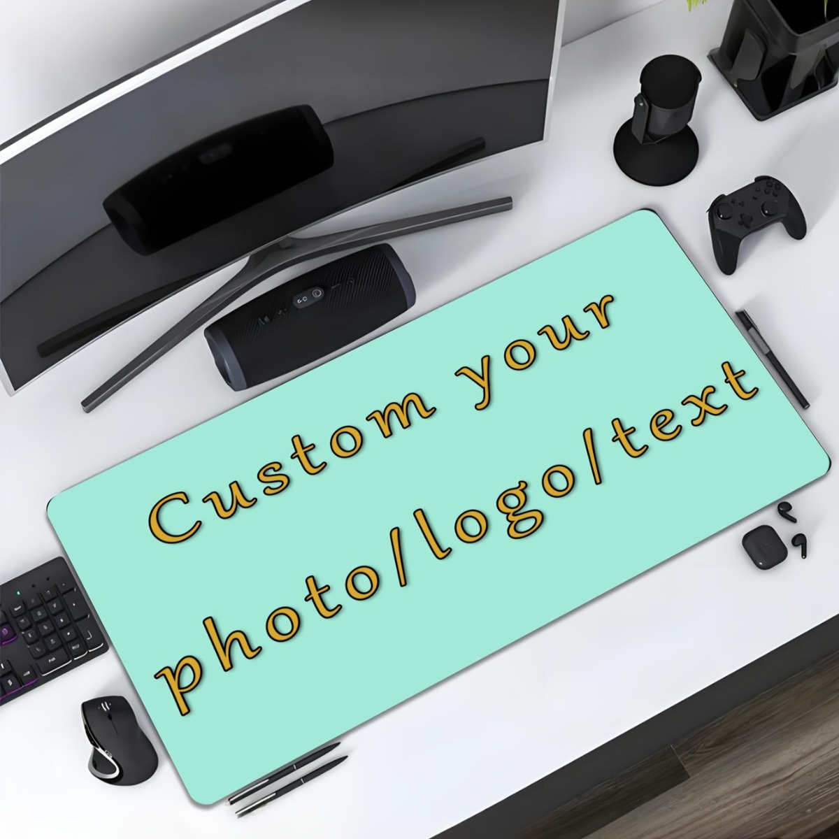Custom Mouse Pad Personalized  - Home Office Logo 评论和价格