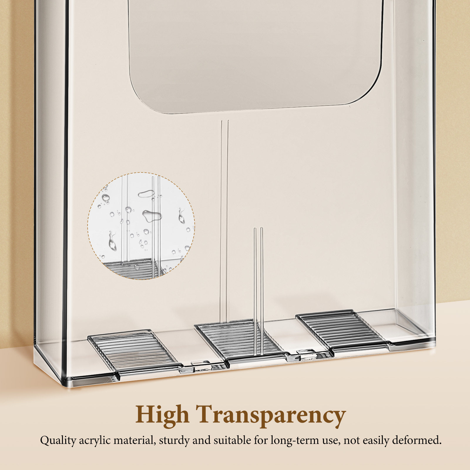 4Pcs Acrylic Wall Brochure Hol - Document Holder Stand 评论和价格