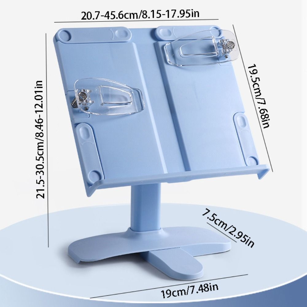 Adjustable Angle Height Desk B - Document Holder Stand 评论和价格