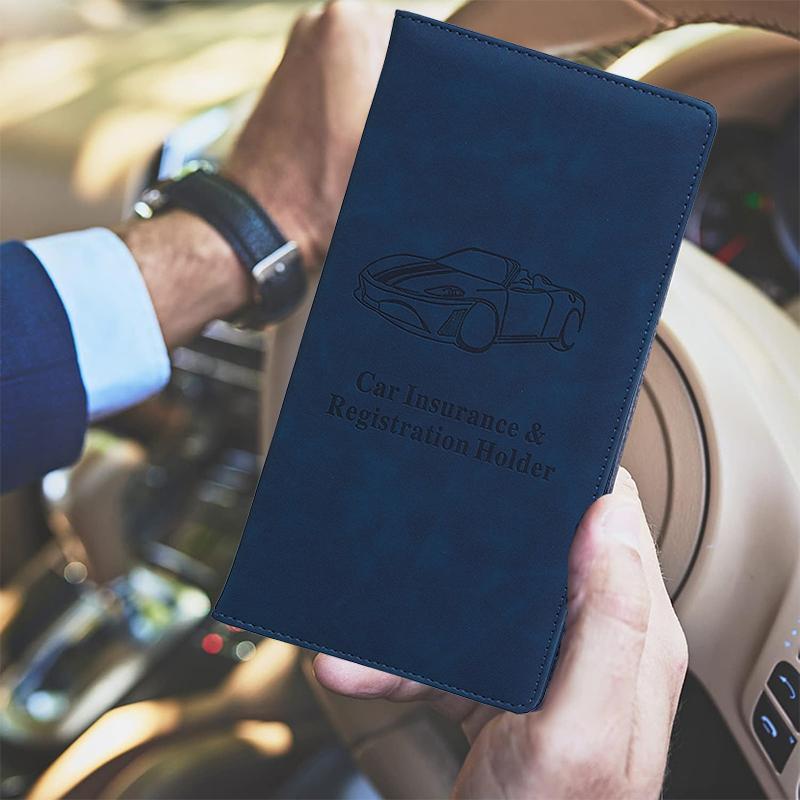 Car Registration And Insurance - Document Holder Stand 评论和价格