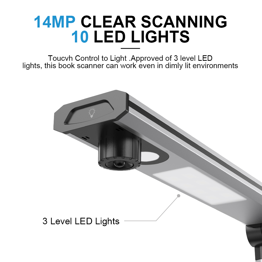 JOYUSING  L14 14MP HD Book & D - Document Scanner Portable 评论和价格