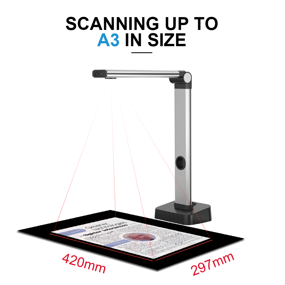 JOYUSING  L14 14MP HD Book & D - Document Scanner Portable 评论和价格