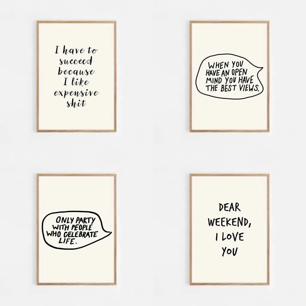 Motivational Goals Funny Quote - Home Office Room Inspiration 评论和价格