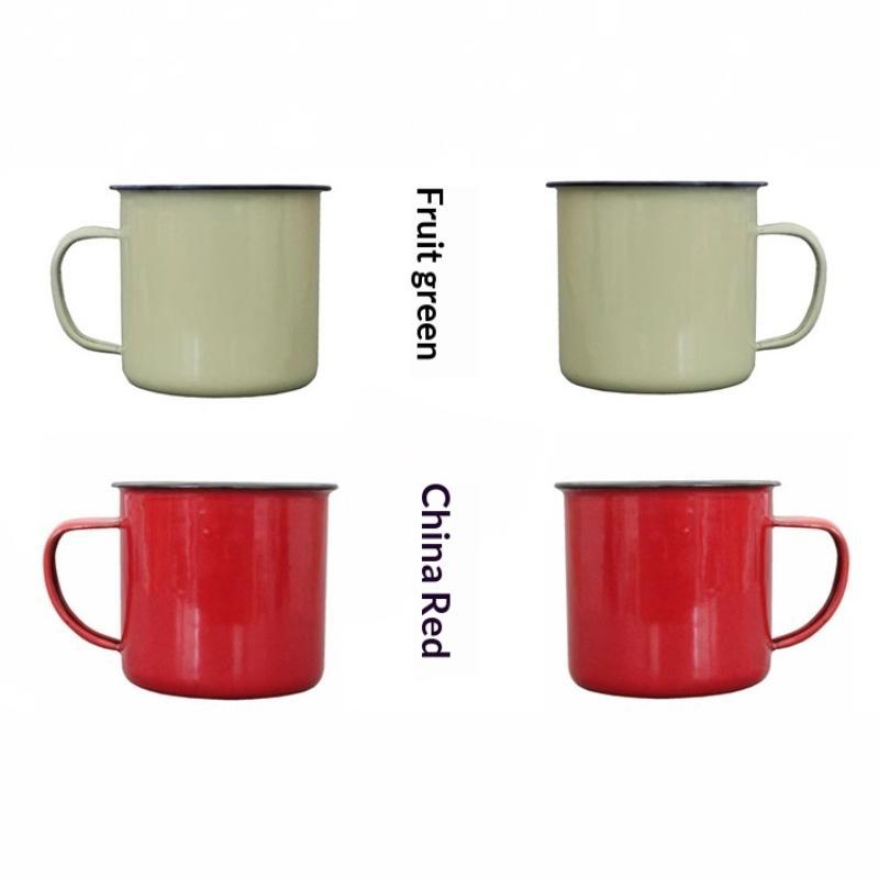 【M】Enamel Drinking Mugs Multip - Home Office Logo 评论和价格