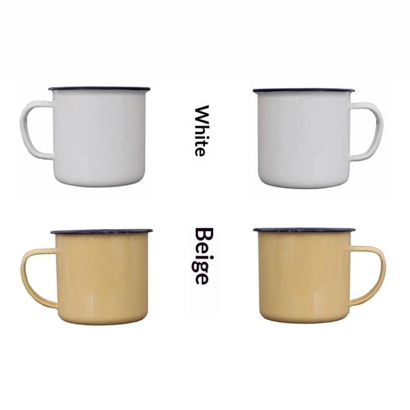 【M】Enamel Drinking Mugs Multip - Home Office Logo 评论和价格