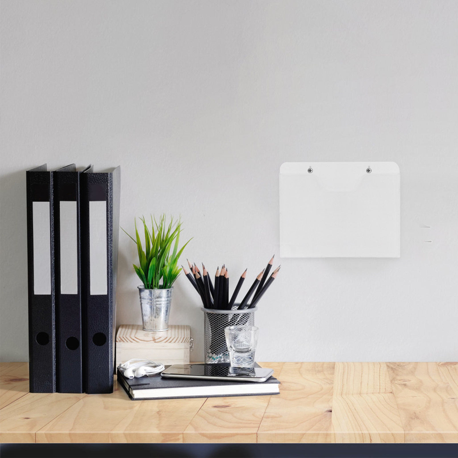 2Pcs Clear Acrylic Wall Mounte - Document Holder Stand 评论和价格