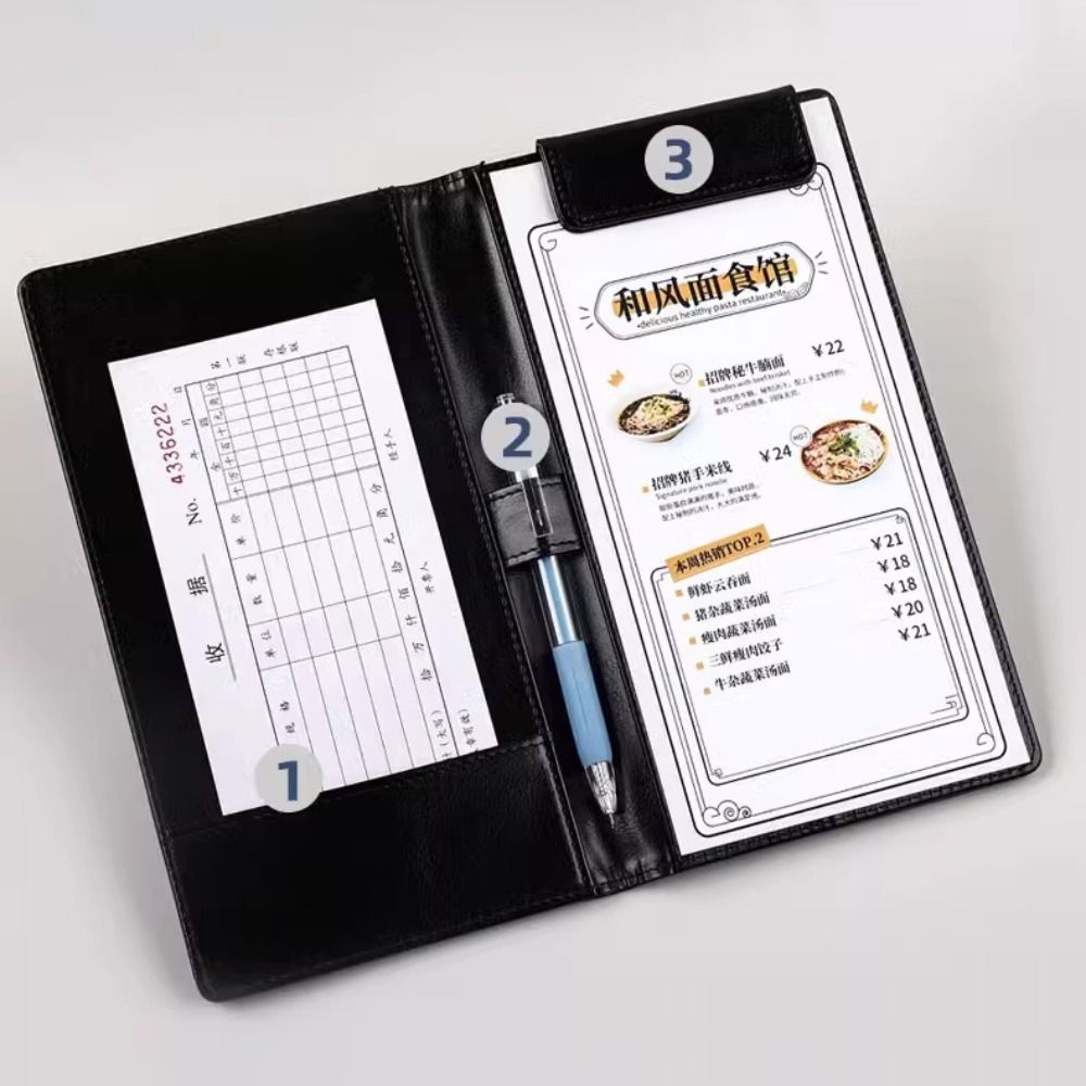 Portable PU Leather A6 File Fo - Document Scanner Portable 评论和价格
