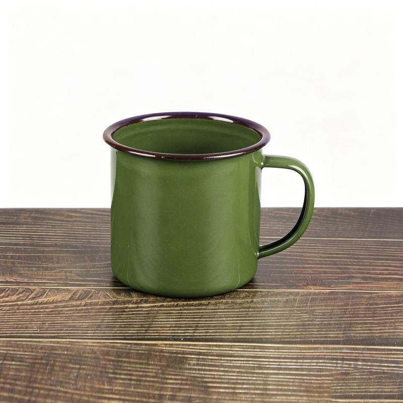 Durable Enamel Drinking Mugs C - Home Office Logo 评论和价格