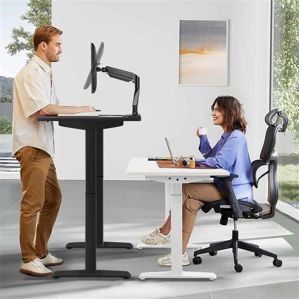 Electric Adjustable Height Com - Home Office Work Table 评论和价格