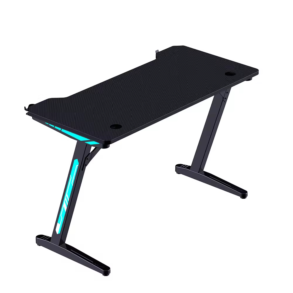*Z Shape Gaming Desk 47 in Com - Home Office Work Table 评论和价格