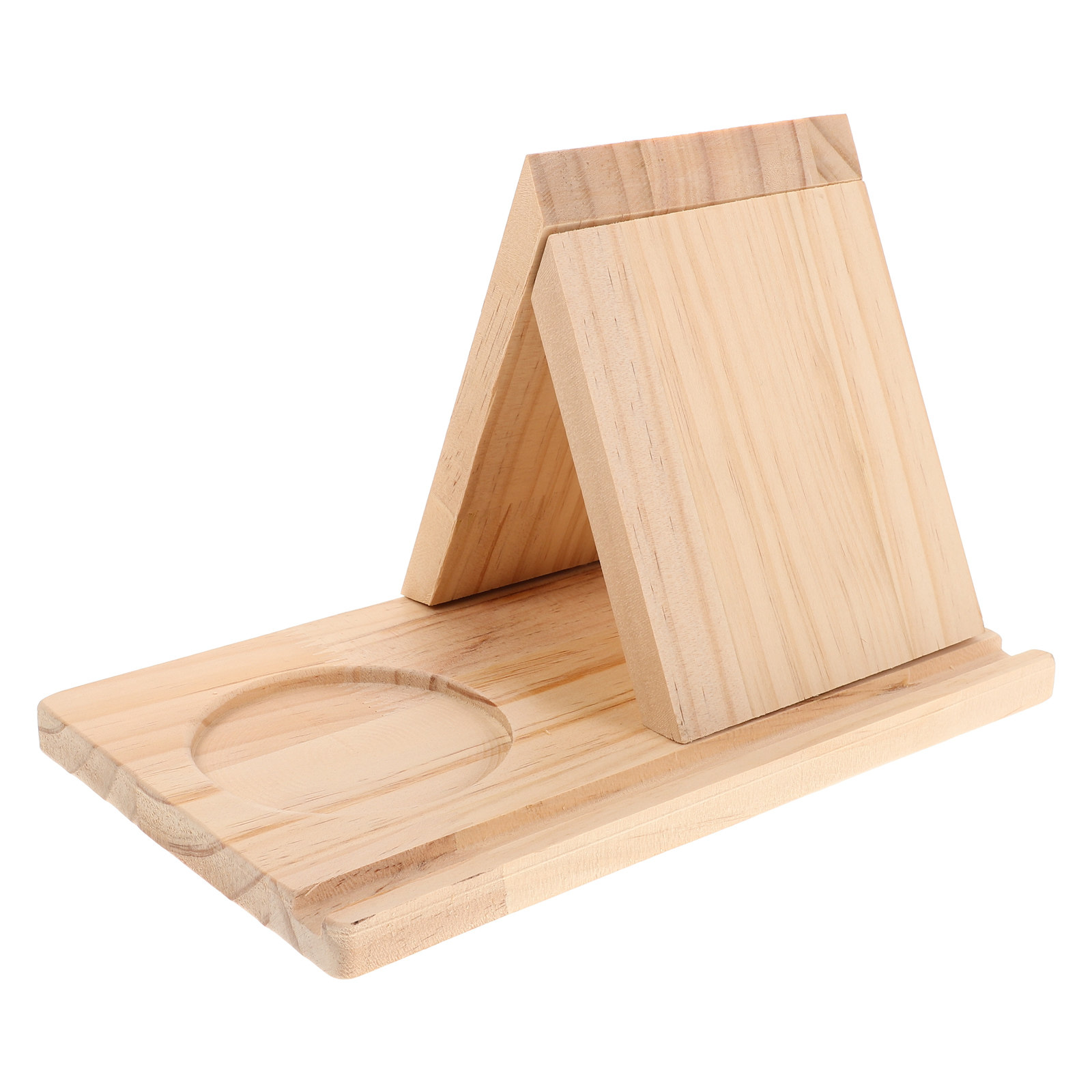 Triangle Wooden Book Stand Han - Document Holder Stand 评论和价格