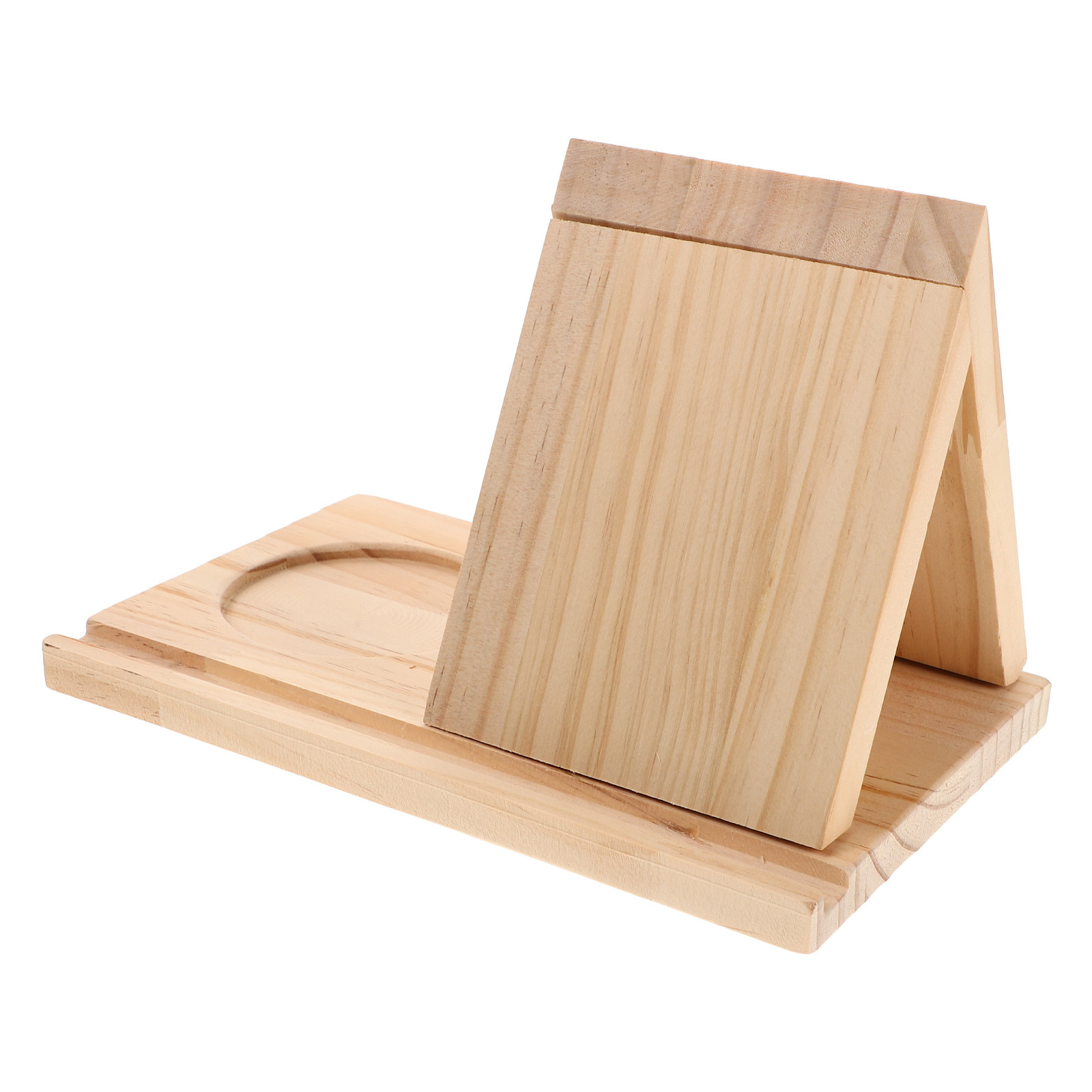 Triangle Wooden Book Stand Han - Document Holder Stand 评论和价格