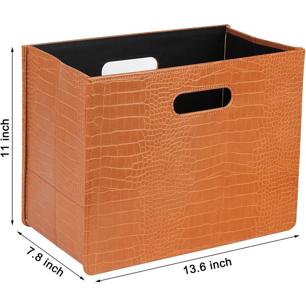Brown Wooden Magazine and News - Home Office Or 评论和价格