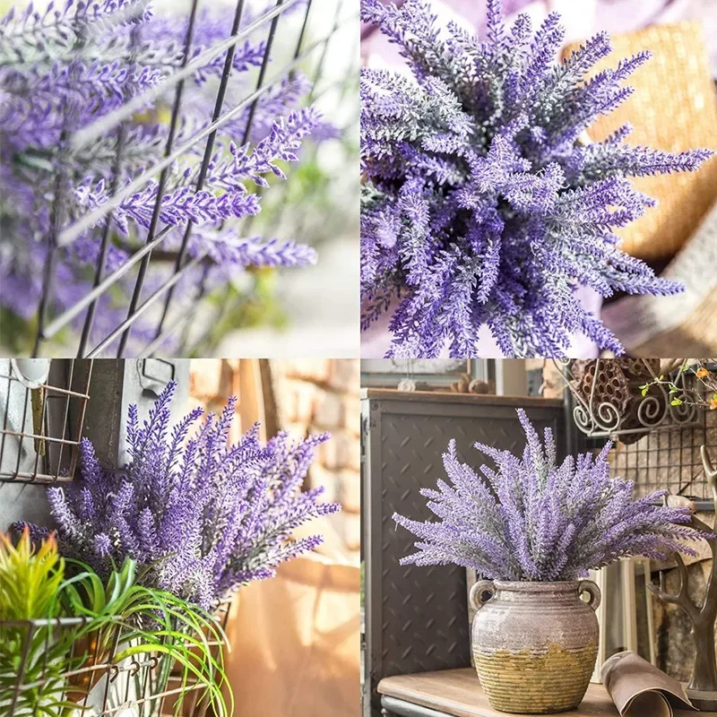 1 Bundle Purple Artificial Lav - Home Office Layout 评论和价格