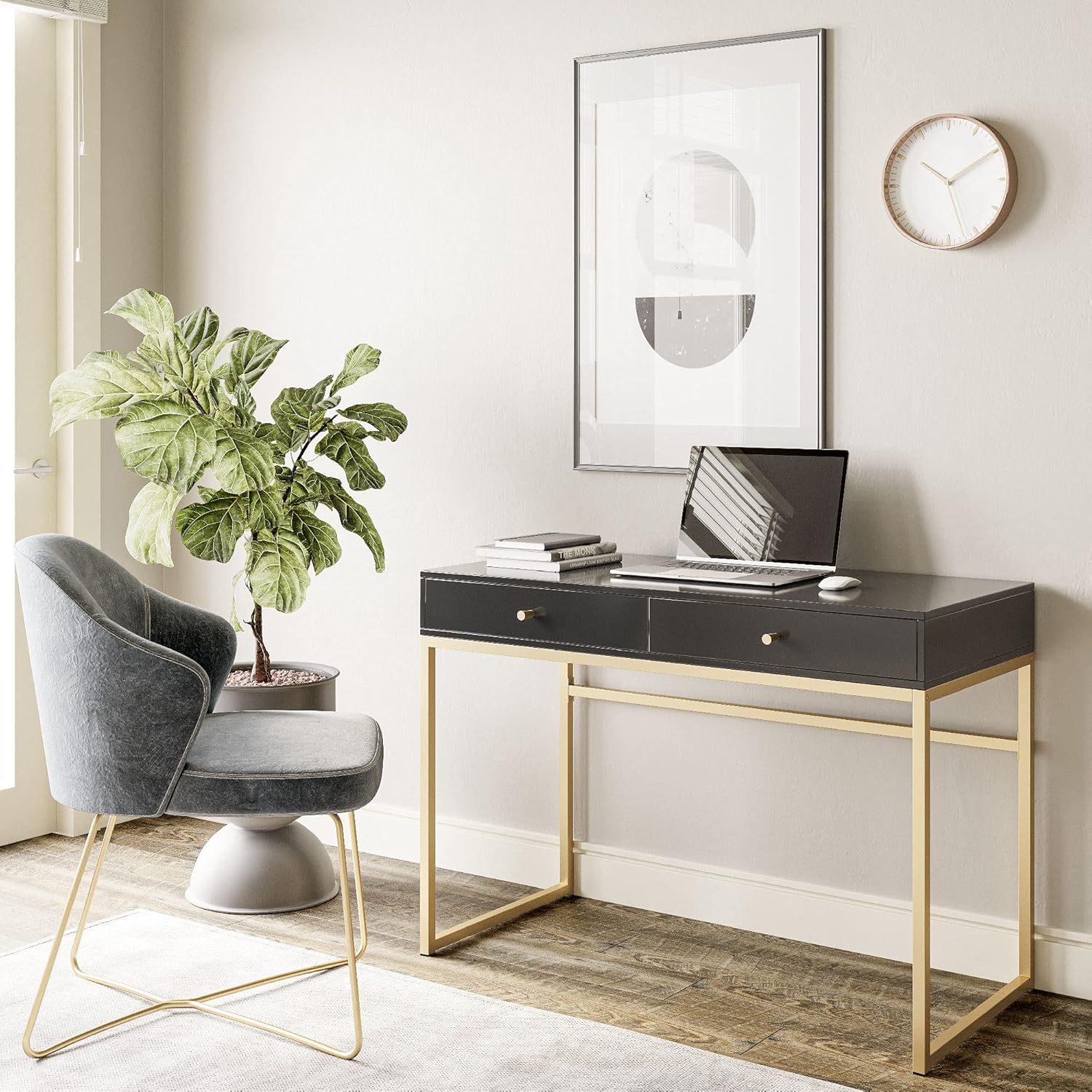 42 Inch Makeup Vanity or Home  - Home Office Or 评论和价格