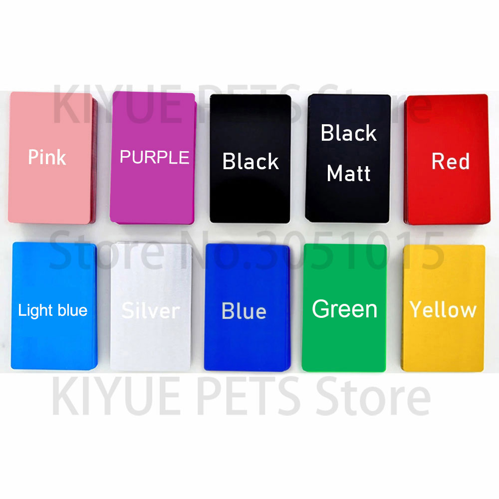 100PCS Portable Metal Business - Home Office Logo 评论和价格