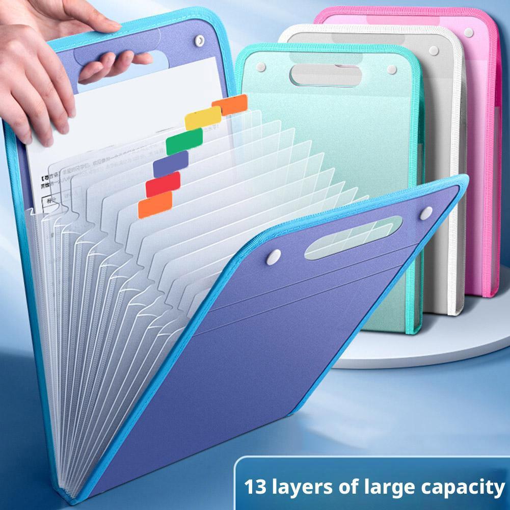 13 Pocket File Folders Portabl - Document Scanner Portable 评论和价格